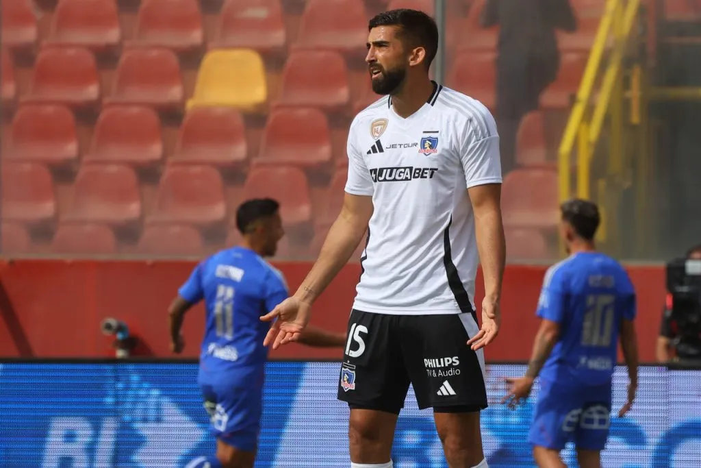 ¿Se despide Amor de Colo Colo? | Foto: Photosport