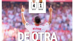Alexis Sánchez se ganó tremenda portada en España.