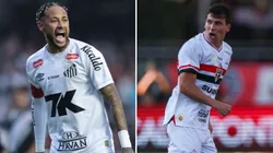 Neymar Junior se cuadra con Gonzalo Tapia y Sao Paulo