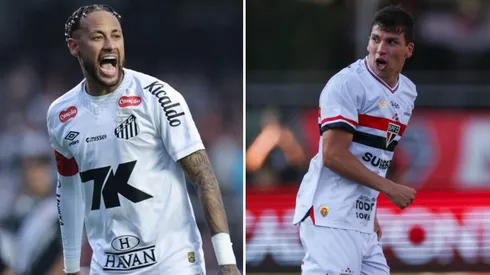 Neymar Junior se cuadra con Gonzalo Tapia y Sao Paulo