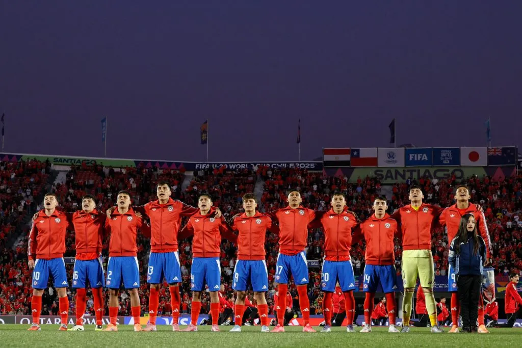 Vidal no está muy contento con el trabajo de Córdova en la Sub 20 | Foto: Photosport