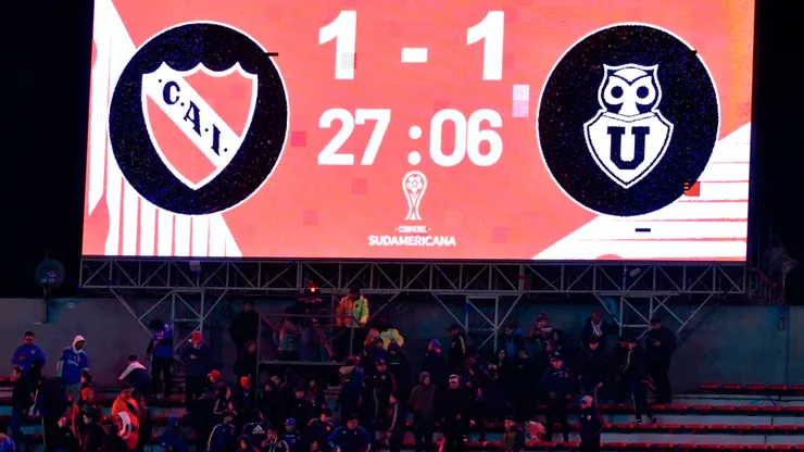 Universidad de Chile apeló por el castigo CONMEBOL tras los incidentes contra Independiente de Avellaneda.