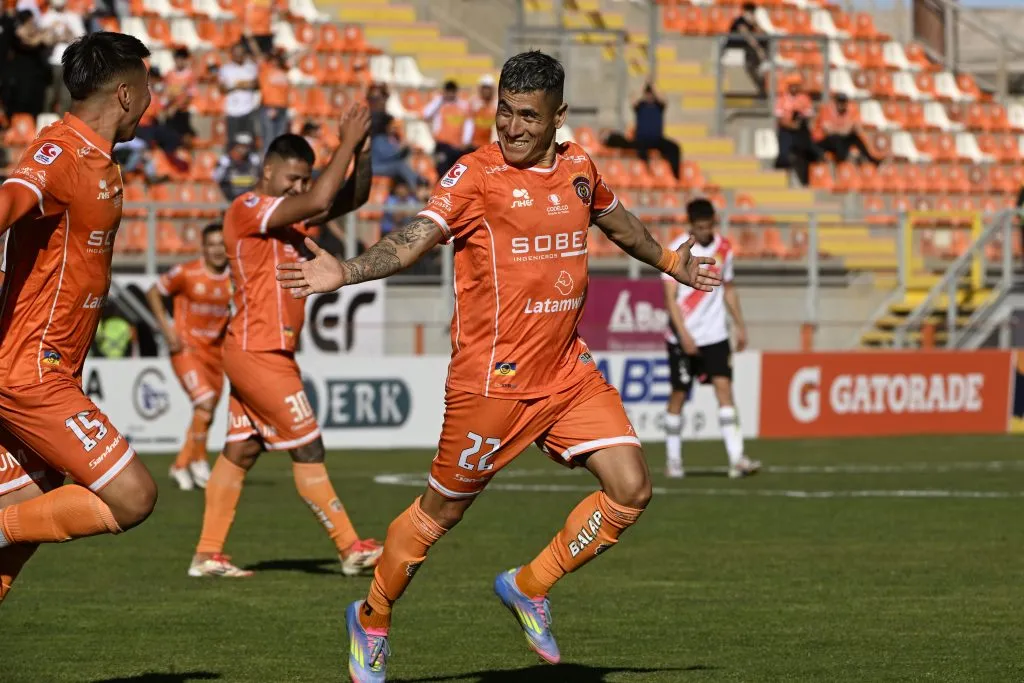 El último partido de Alvaro Delgado fue 20 de junio ante Curicó Unido, duelo donde convirtió un gol | FOTO: Pedro Tapia/Photosport