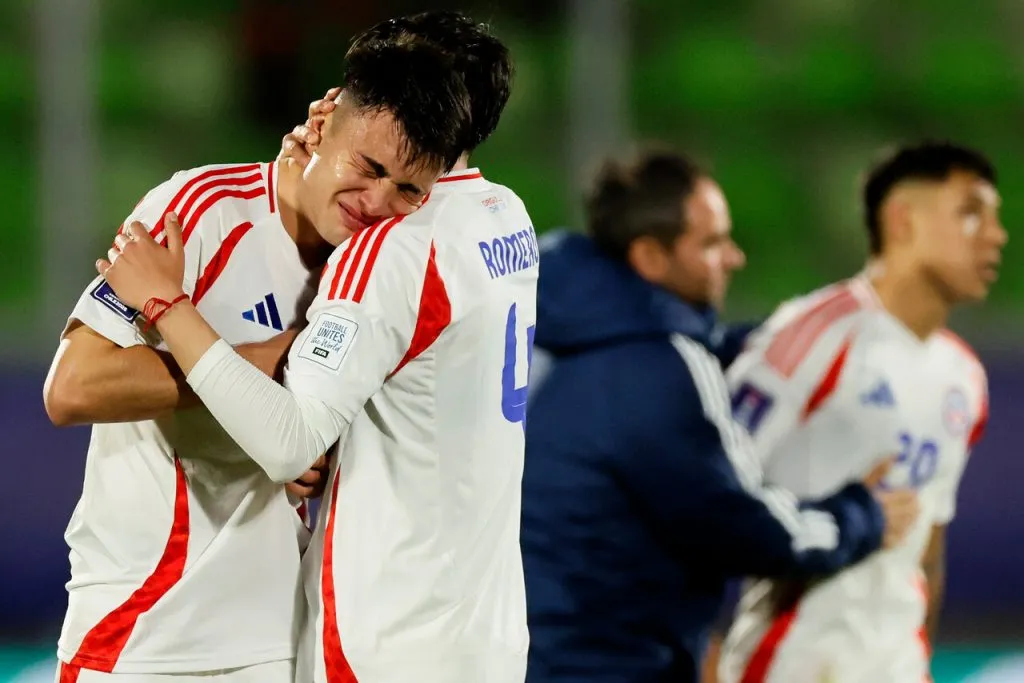 La Roja Sub 20 de Nicolás Córdova quedó fuera del Mundial Sub 20 (Photosport).