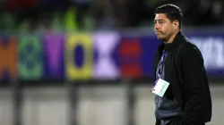 Nicolás Córdova recibió cánticos desde la parcialidad nacional. (Foto: Andrés Piña/Photosport)