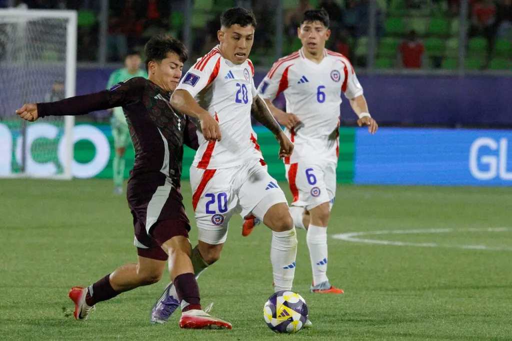 Chile se comió una fea goleada ante México. | Foto: Photosport