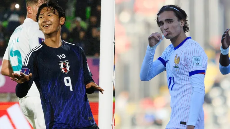 Japón y Francia se enfrentan en octavos de final del Mundial Sub 20 (Foto: Photosport)