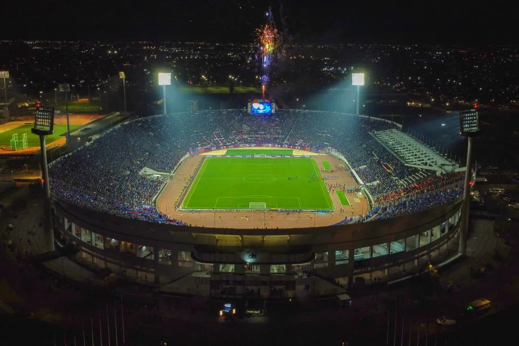 Universidad de Chile jugará la ida de semifinales de Copa Sudamericana en el Estadio Nacional. (Créditos: Photosport)