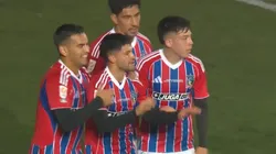 Cristián Riquelme anotó su primer gol con la camiseta de Colo Colo. (Foto: Captura)