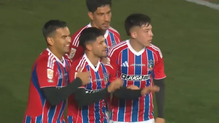 Cristián Riquelme anotó su primer gol con la camiseta de Colo Colo. (Foto: Captura)
