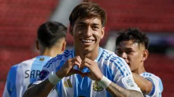 Maher Carrizo elogió a sus compañeros chilenos de Vélez Sarsfield. (Foto: Andrés Piña/Photosport)