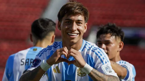 Maher Carrizo elogió a sus compañeros chilenos de Vélez Sarsfield. (Foto: Andrés Piña/Photosport)