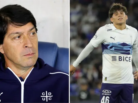 Garnero le pide bajar un cambio al hincha de la UC con Cárcamo: "Quizás no..."