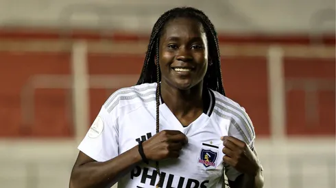 Mary Valencia lleva cuatro goles en la Copa Libertadores Femenina 2025. (Foto: @ColoColoFem)