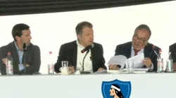 Aníbal Mosa recibe el rechazo de los estados financieros en Blanco y Negro. (Foto: Captura)