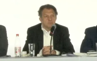 Aníbal Mosa en la Junta de Accionistas de este 10 de octubre. (Foto: Captura)