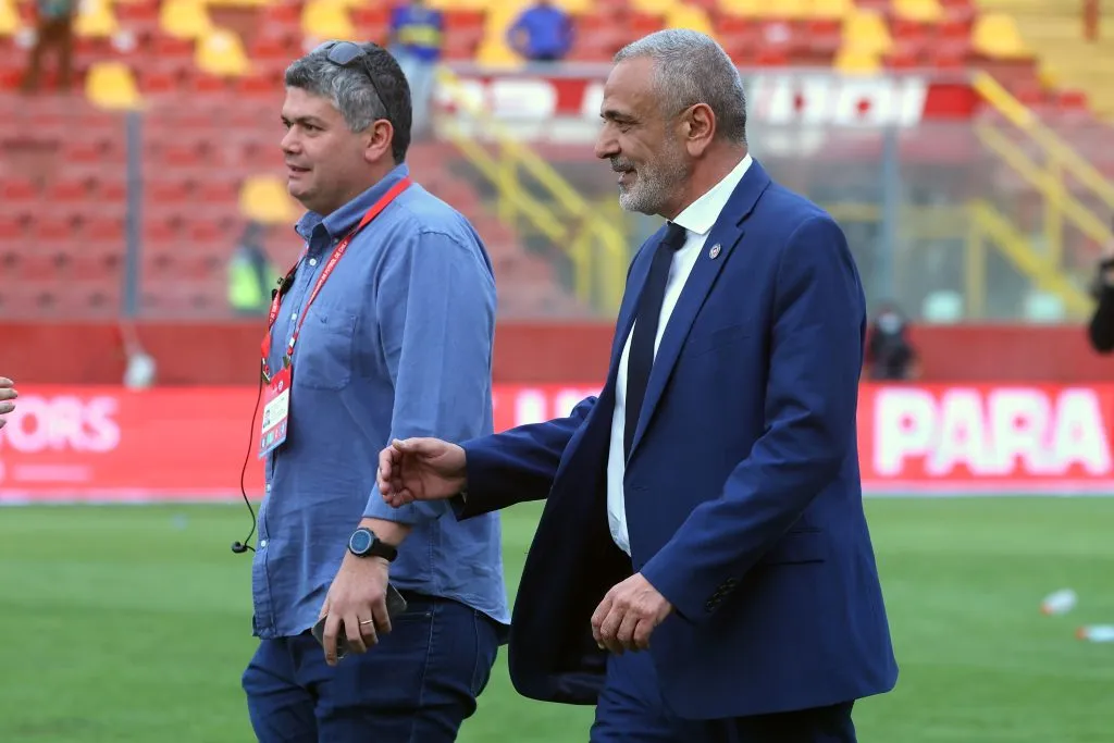 Pablo Milad recibió una gran cantidad de críticas por su entrevista FOTO: Jonnathan Oyarzun/Photosport
