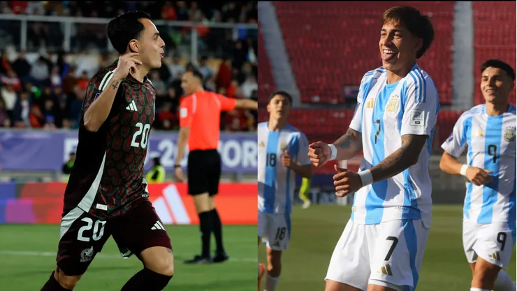 México se verá las caras ante la Selección Argentina este sábado 11 de octubre por el Mundial Sub 20 (Foto: Photosport)
