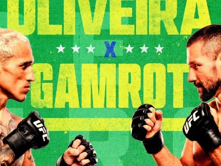 UFC Rio Oliveira vs. Gamrot: cartelera, horarios para Latam y cómo ver EN VIVO