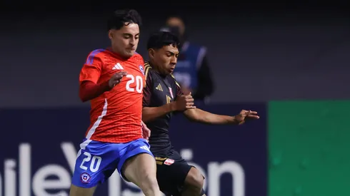 La Roja lo ganó en los últimos suspiros ante Perú (Foto: Felipe Zanca/Photosport)