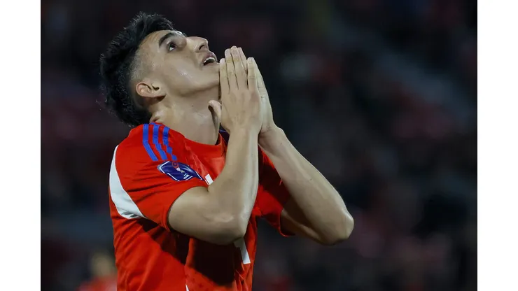 Lautaro Millán feliz con su debut en la selección chilena adulta.