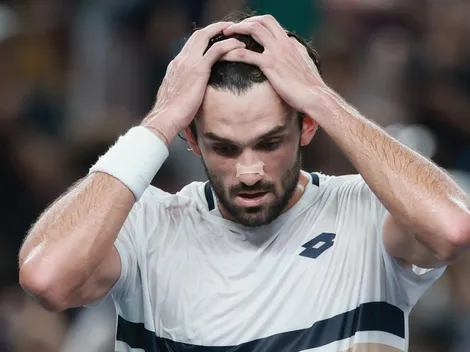 El mensaje de Vacherot a Djokovic tras derrotarlo en Shanghái: "No te retires"