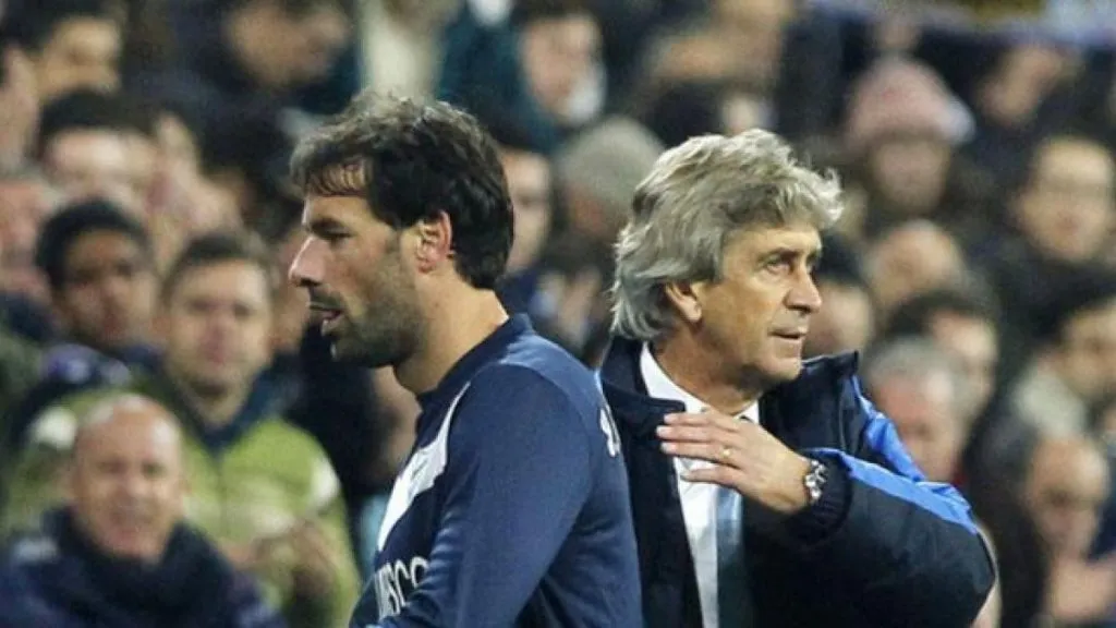 Van Nistelrooy y Pellegrini coincidieron en el Málaga de España | FOTO: Archivo