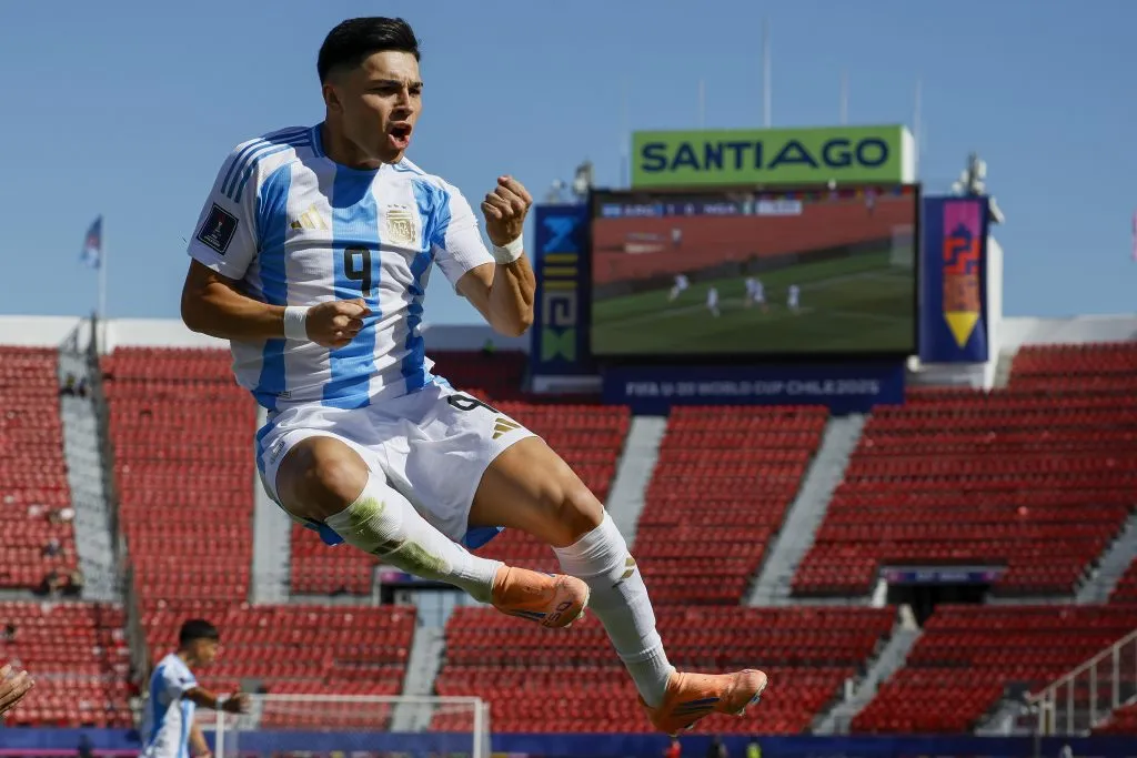 Argentina se ganó su localía ante México en el Estadio Nacional. (Foto: Andrés Piña/Photosport)