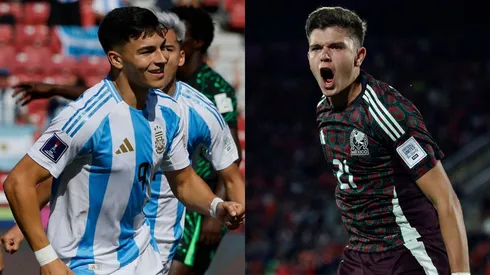 Argentina y México se enfrentan por los cuartos de final del Mundial Sub 20. (Foto: Photosport)