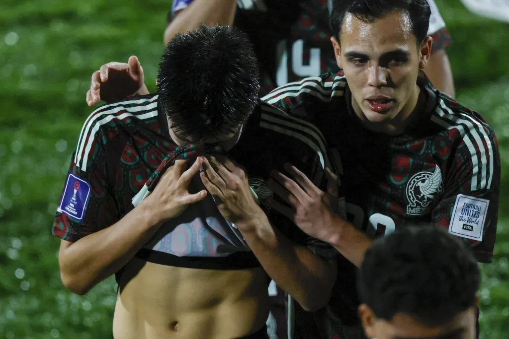 Argentina dejó fuera del Mundial sub-20 a México. (Créditos: Photosport)