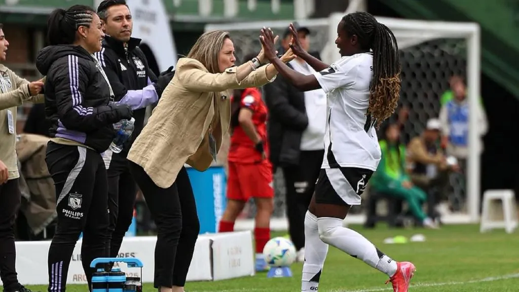 Mary Valencia volvió a ser la heroína de Colo Colo en Copa Libertadores (Foto: Colo Colo fem)