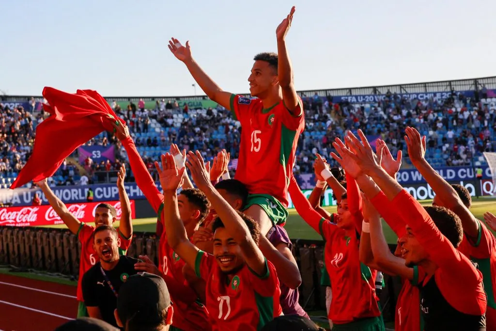Marruecos es la gran sorpresa del Mundial Sub 20 (Photosport).