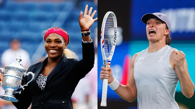 Serena Williams es la tenista con mayor ganancias en la historia de la WTA. Le sigue la polaca Iga Swiatek.