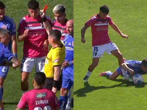 Charles Aránguiz es expulsado en la U tras insólita infracción con la mano