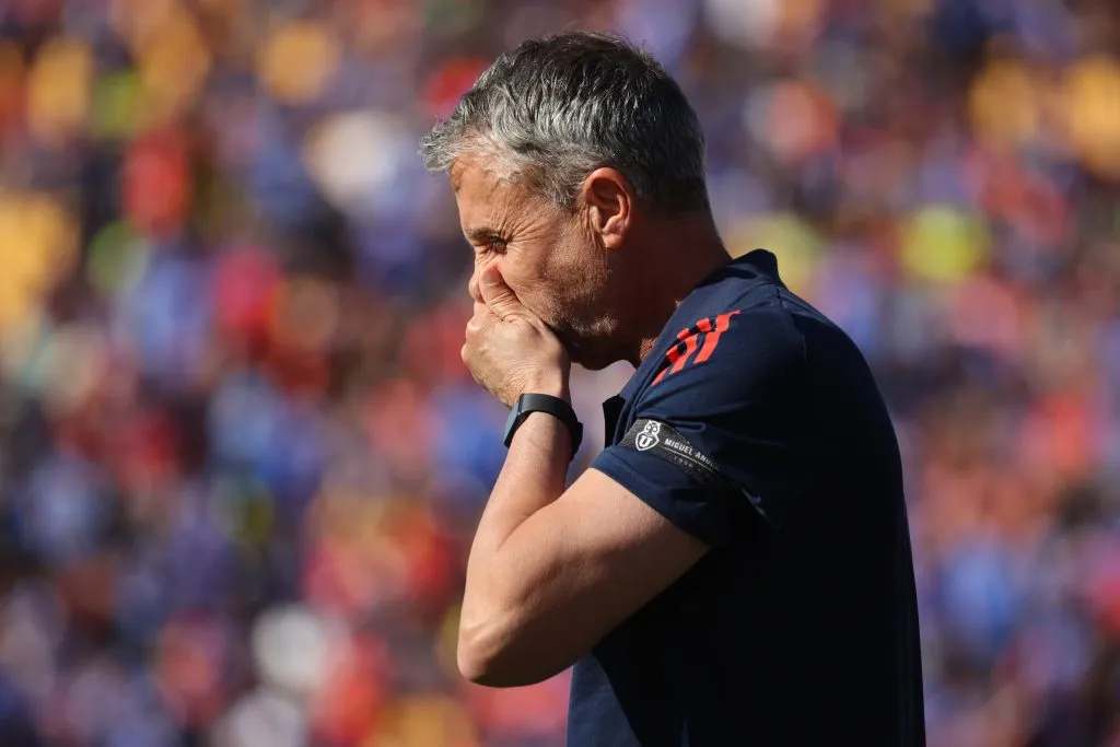 A Gustavo Álvarez no se le nota contento a la hora hablar de una posibla salida de la U | FOTO: Dragomir Yankovic/Photosport