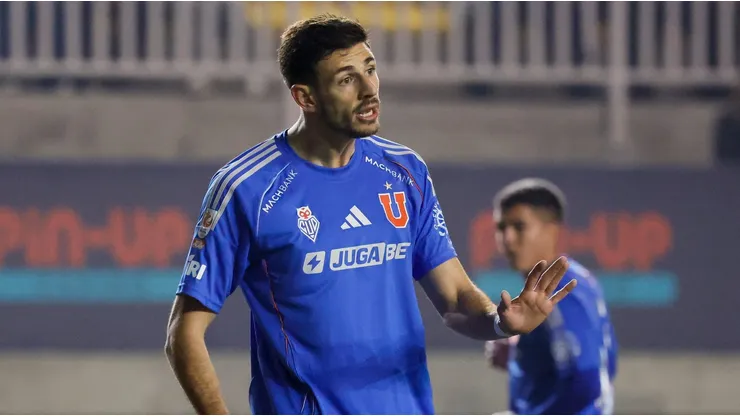 Cristián Caamaño rechazó la continuidad de Lucas Di Yorio en Universidad de Chile. (Imagen: Photosport)