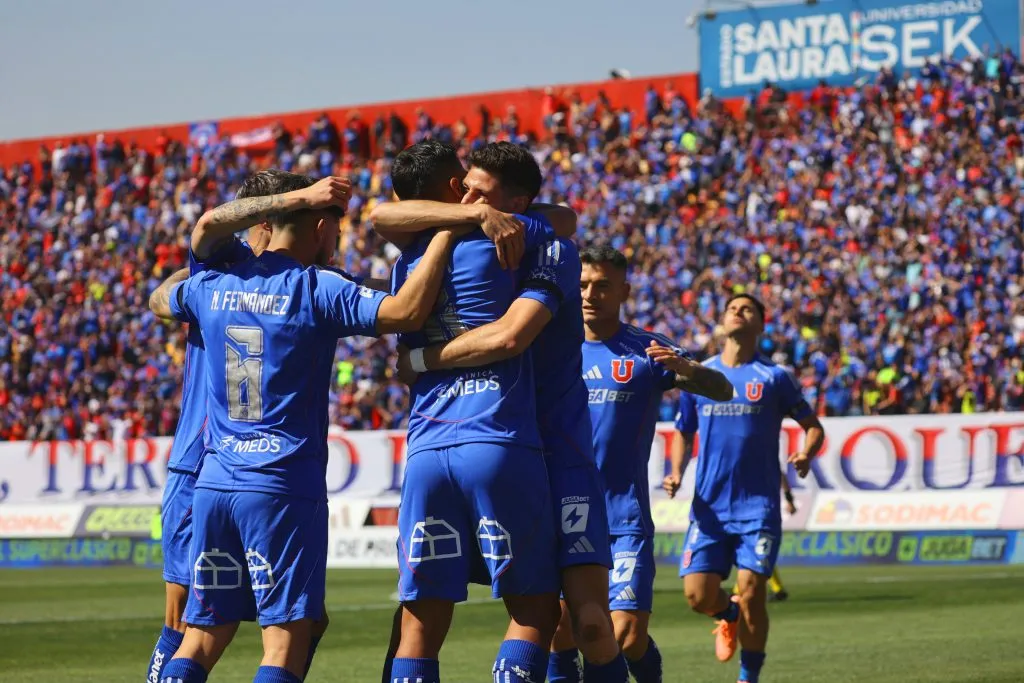 Universidad de Chile venció a Palestino y ahora debe enfocarse en Lanús. (Photosport)