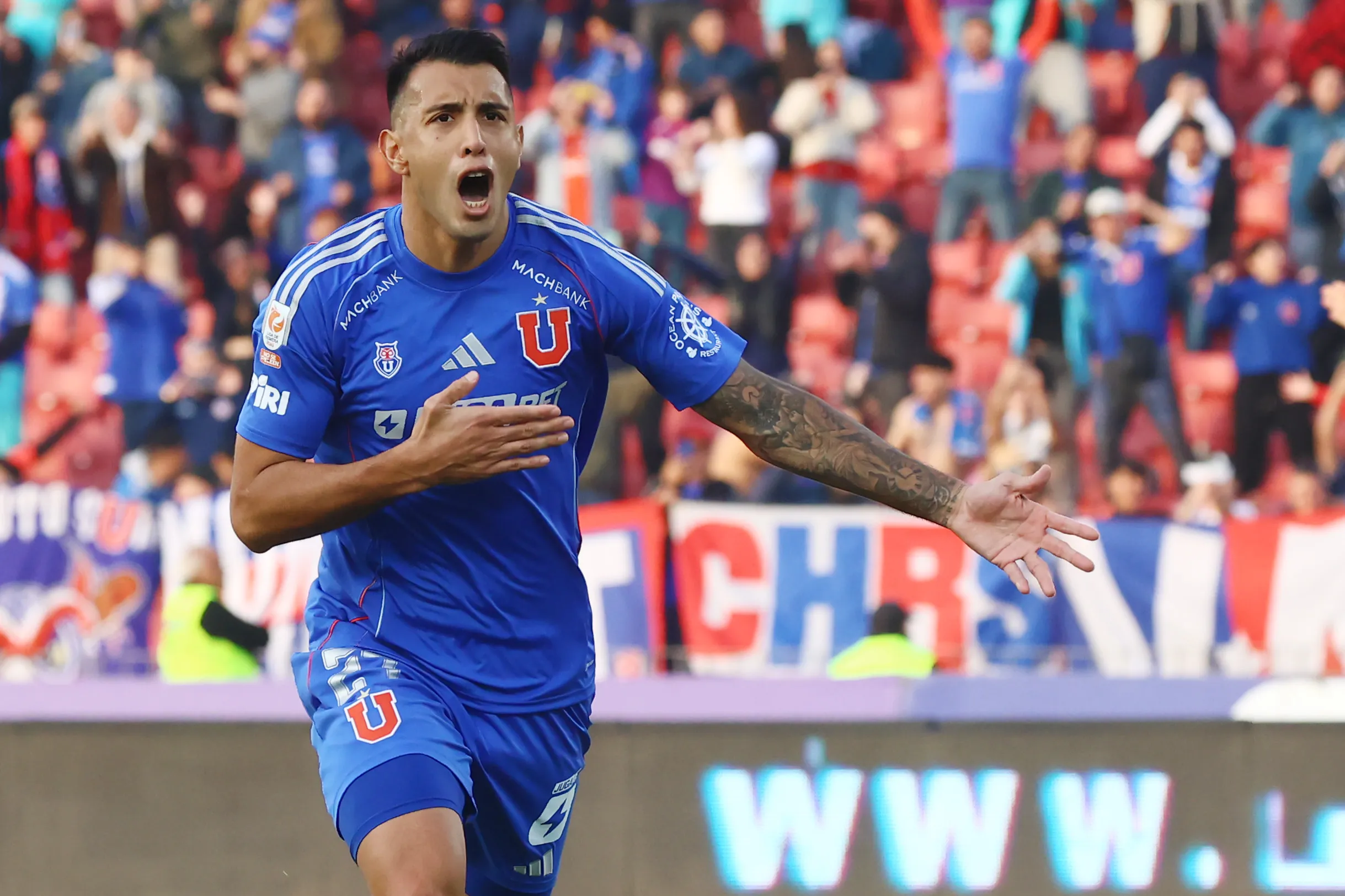 Rodrigo Contreras será presentando en Millonarios tras salir de Universidad de Chile. (Imagen: Photosport)