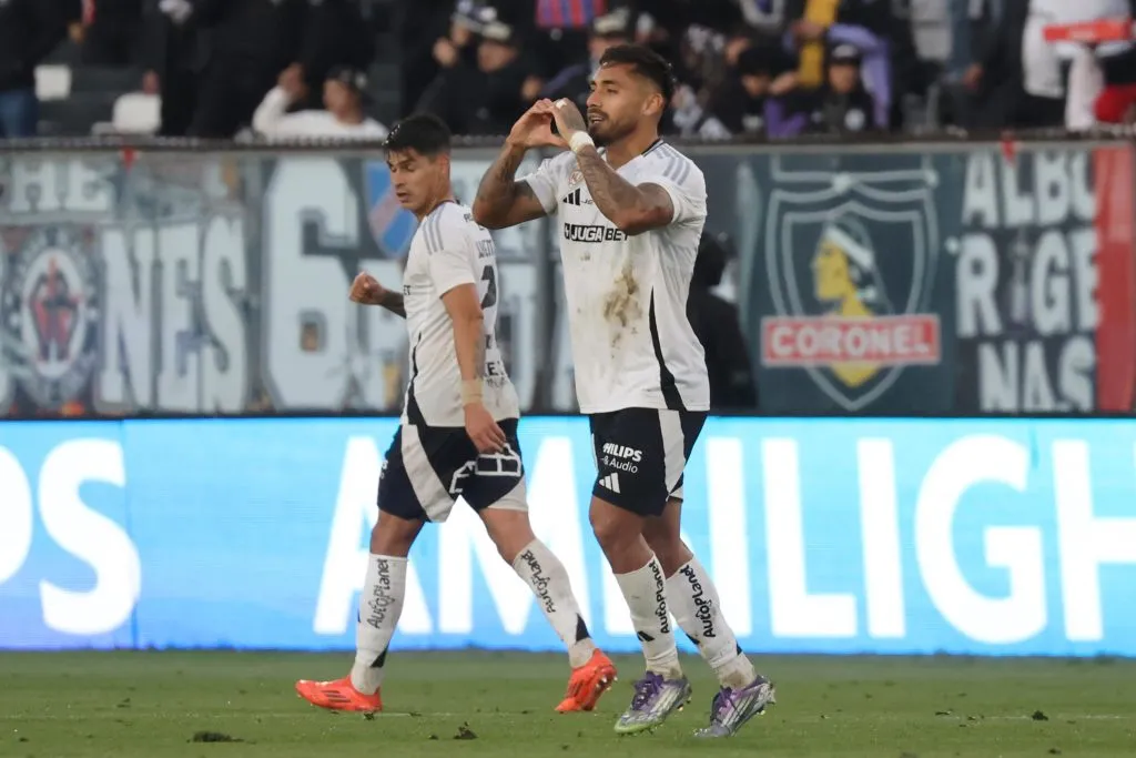 marcos Bolados lleva 3 goles y una asistencia en 19 partidos con Colo Colo este 2025. (Foto: Dragomir Yankovic/Photosport)