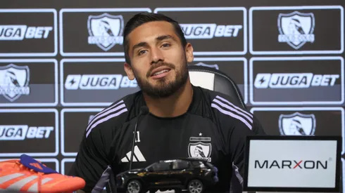 Marcos Bolados habló este martes en conferencia de prensa. (Foto: Dragomir Yankovic/Photosport)