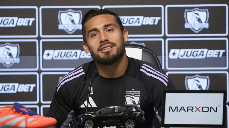 Marcos Bolados habló este martes en conferencia de prensa. (Foto: Dragomir Yankovic/Photosport)