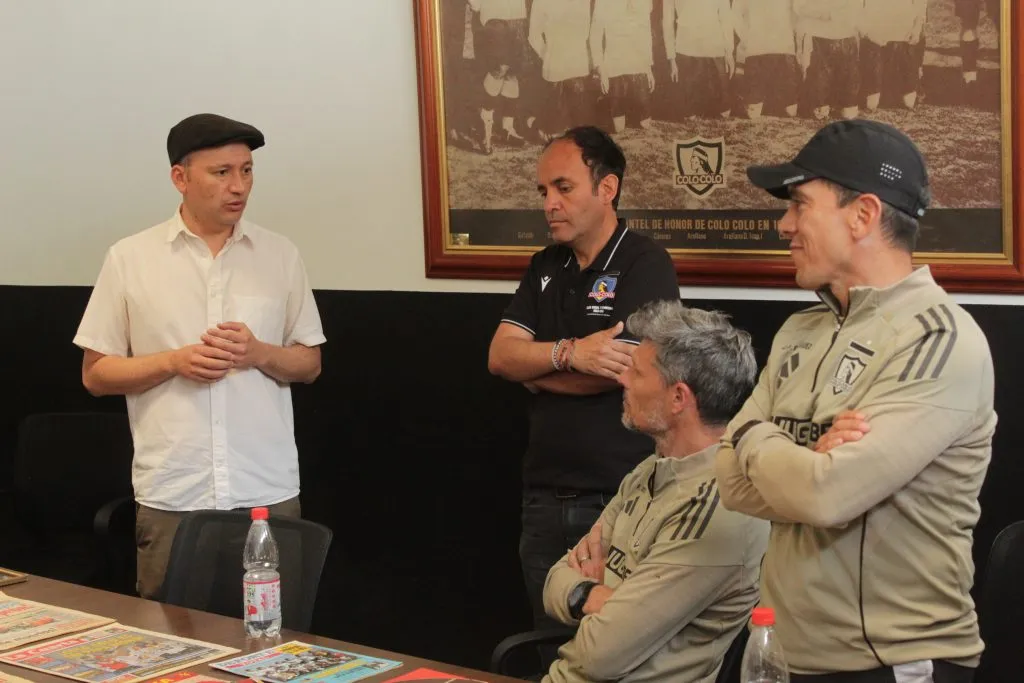 Edmundo Valladares guió la ‘arellanización’ del nuevo cuerpo técnico de Colo Colo. (Foto: CSD Colo Colo)