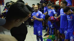 La notable arenga de Marcelo Díaz en el camarín de Universidad de Chile.