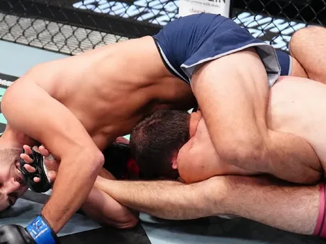 Sometió a su rival con una técnica nunca antes vista en UFC
