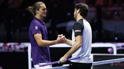 Alexander Zverev apenas duró 59 minutos en la pista del Six Kings Slam