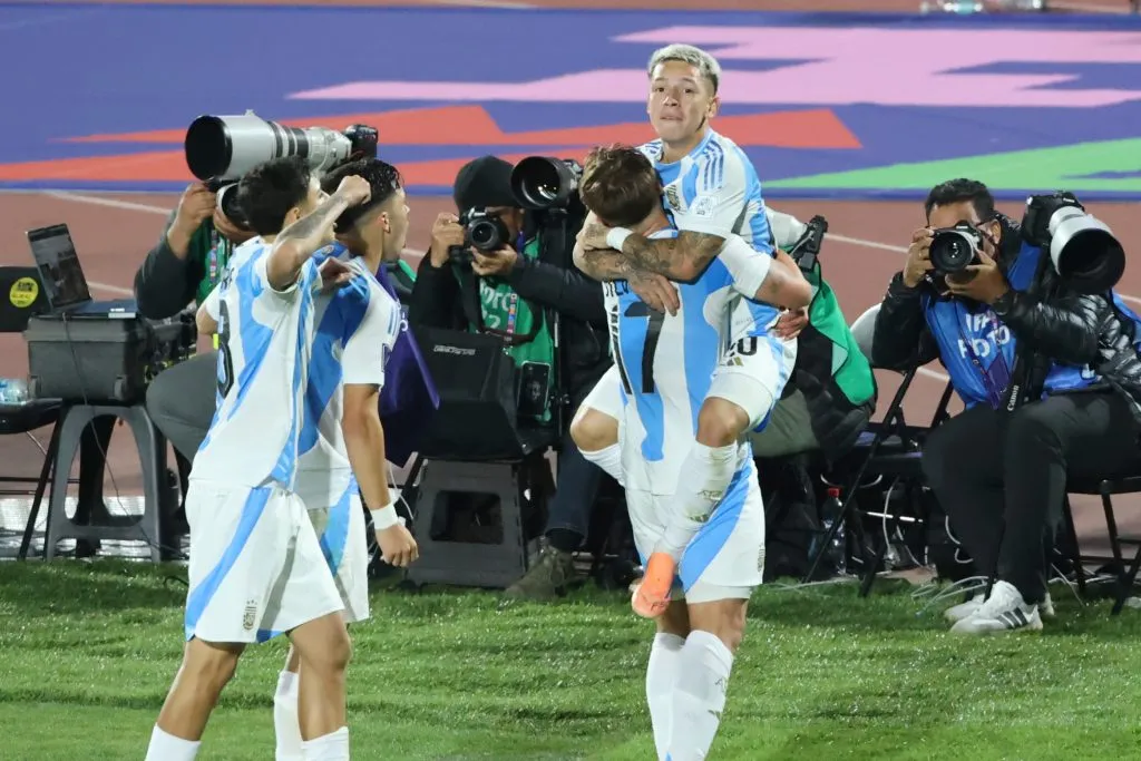 Argentina se impone ante Colombia y se mete en una nueva final de un Mundial Sub 20 (Foto: Dragomir Yankovic/Photosport)