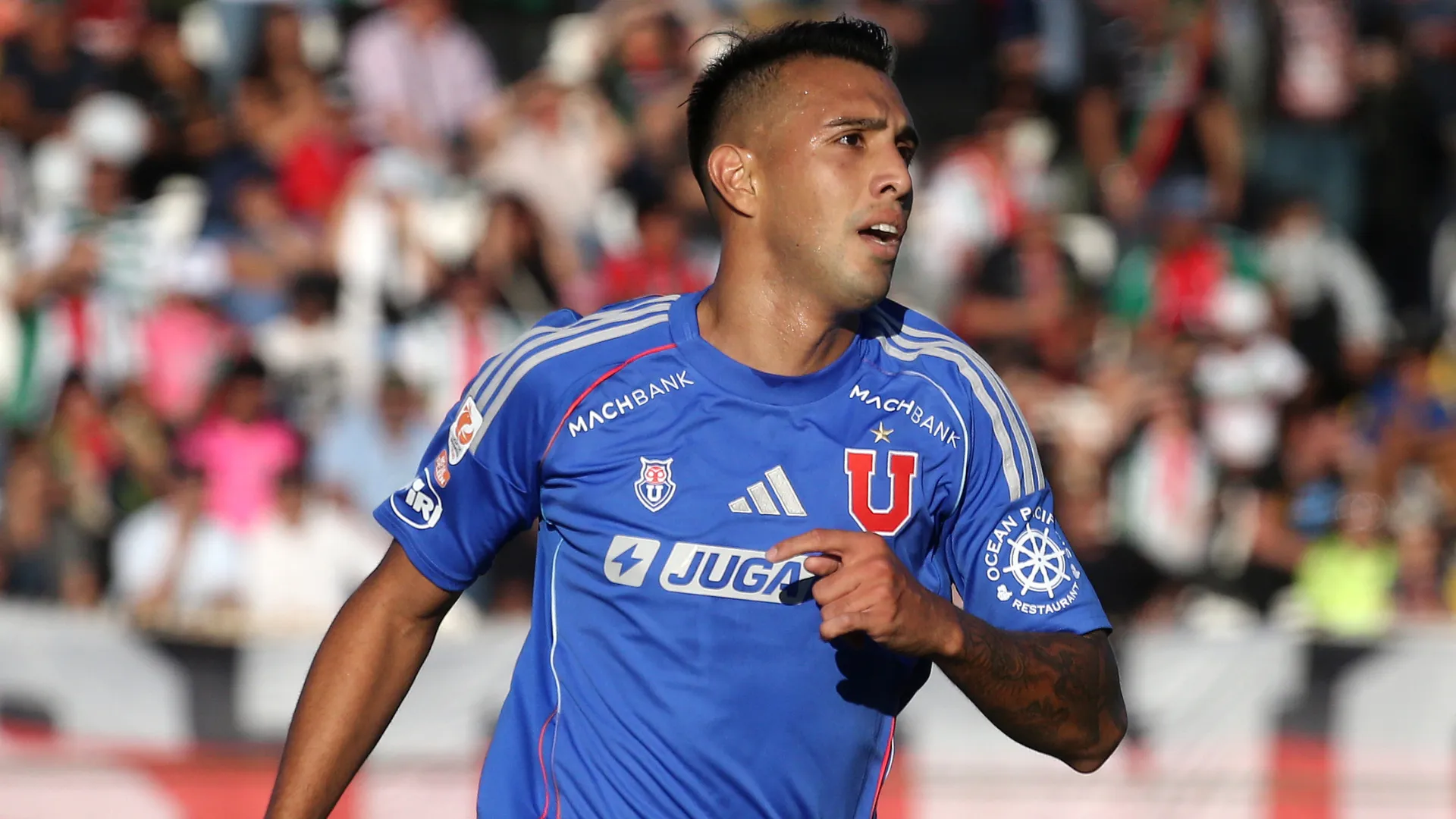 Rodrigo Contreras está en la mira de Talleres. Todo indica que no seguirá en Universidad de Chile. (Imagen: Photosport)