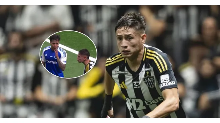 El chileno Iván Román fue protagonista del Clásico Mineiro