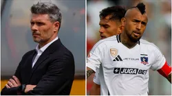 Fernando Ortiz se las canta claritas a Arturo Vidal en Colo Colo