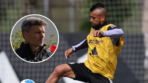El DT de Colo Colo dio su opinión sobre el anuncio que envuelve a Arturo Vidal. (Foto: @ColoColo)